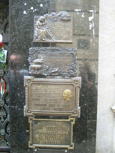 Eva Perons Grave , Buenos Aires